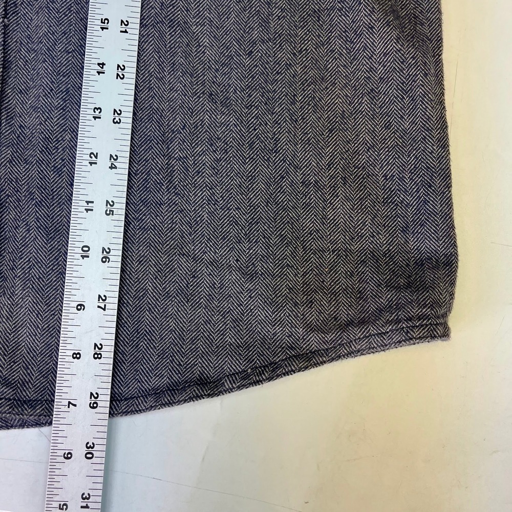 Kavu Mens Herringbone Flannel Lined Snap Down Lined Shirt Size L - Picture 13 of 13
